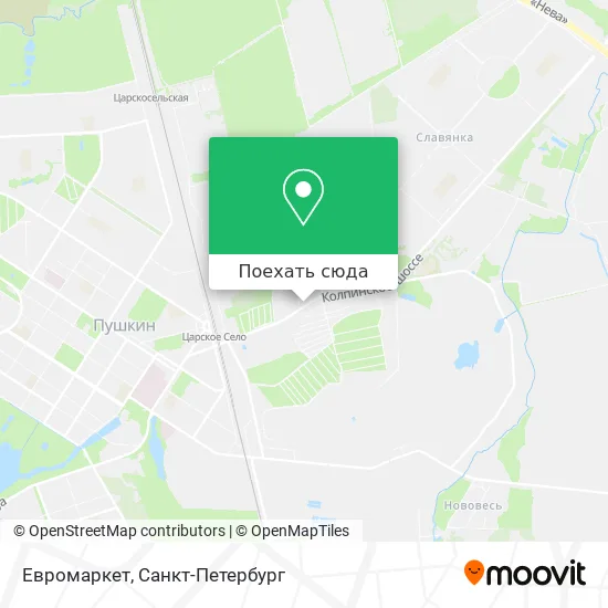 Карта Евромаркет
