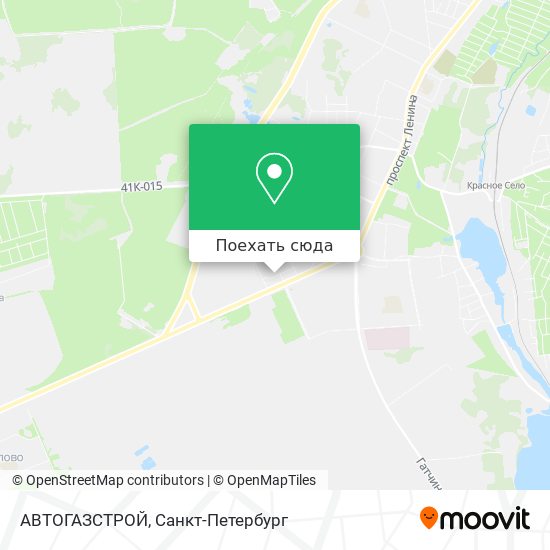 Карта АВТОГАЗСТРОЙ