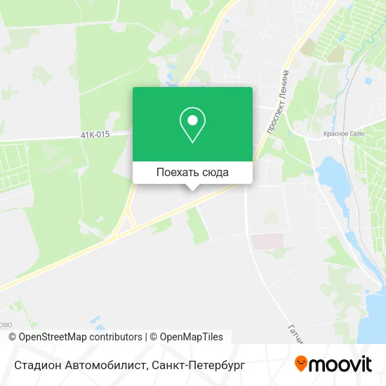Карта Стадион Автомобилист