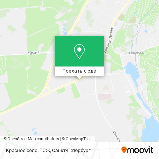 Карта Красное село, ТСЖ