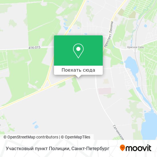 Карта Участковый пункт Полиции