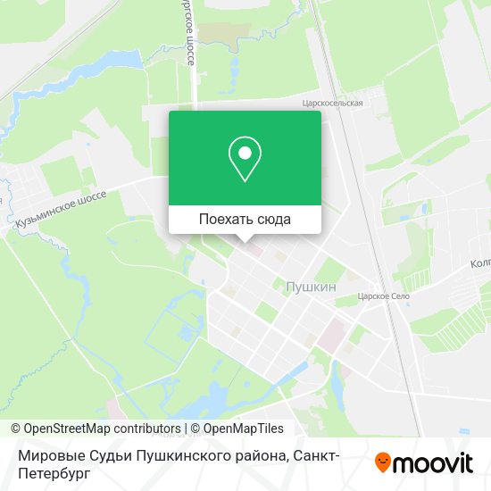 Карта Мировые Судьи Пушкинского района