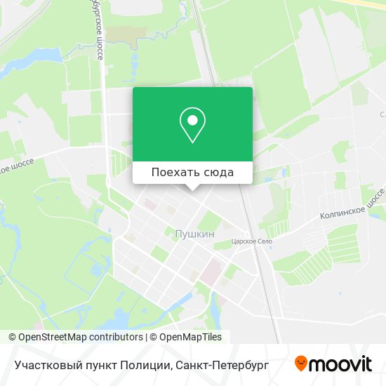 Карта Участковый пункт Полиции