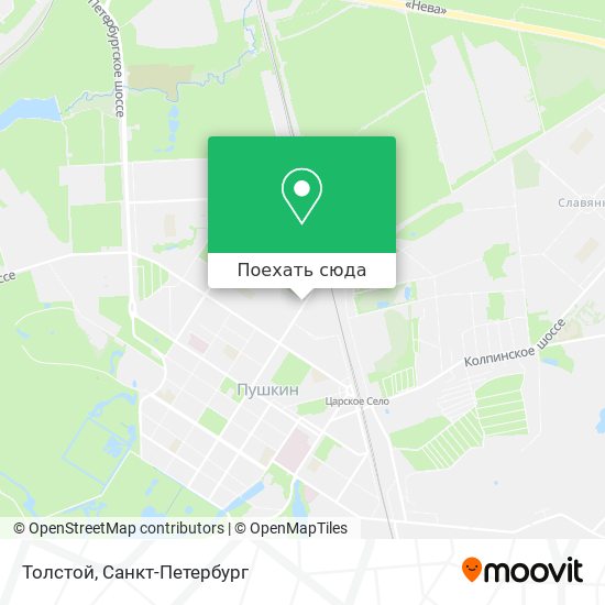 Карта Толстой