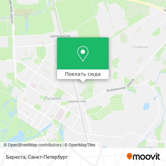 Карта Береста