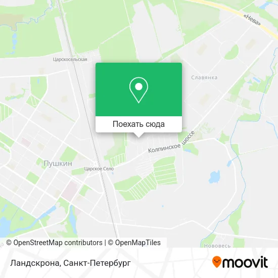 Карта Ландскрона