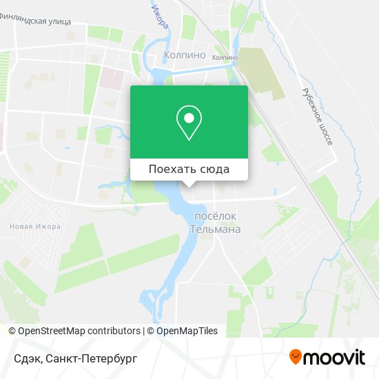 Карта Сдэк
