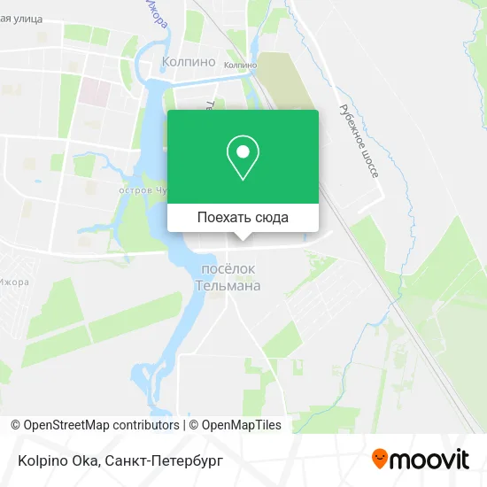 Карта Kolpino Oka