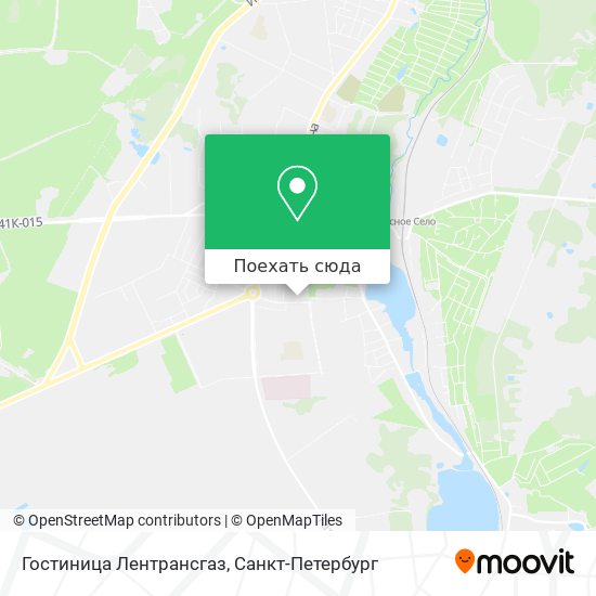 Карта Гостиница Лентрансгаз