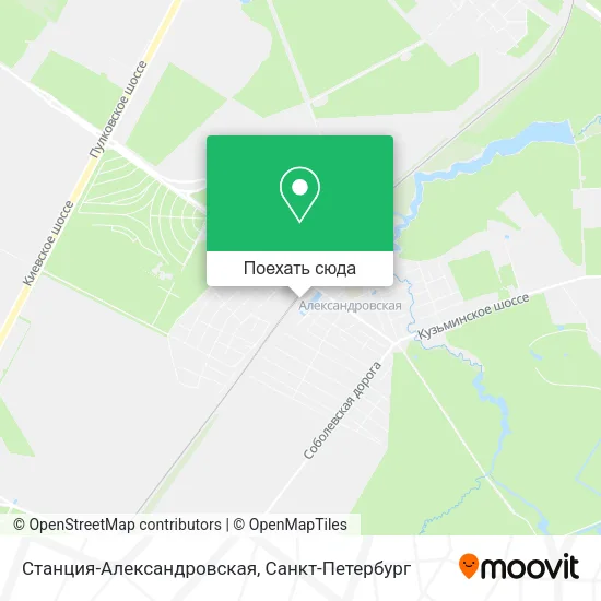 Карта Станция-Александровская