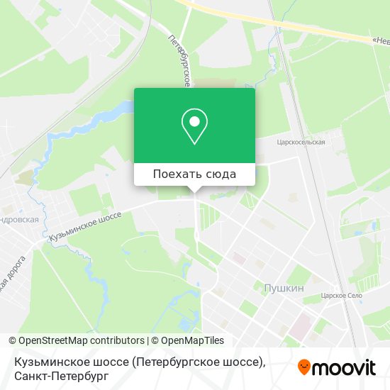 Карта пушкин петербургское шоссе 10