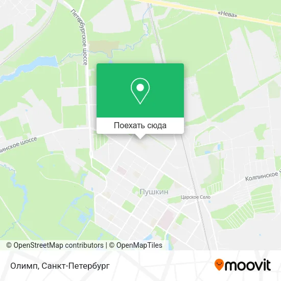Карта Олимп