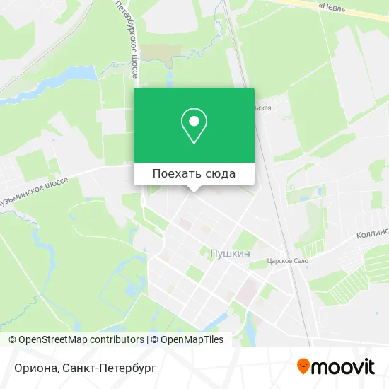 Карта Ориона