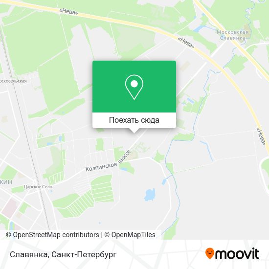 Карта Славянка