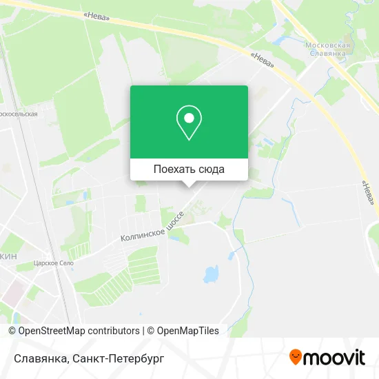 Карта Славянка