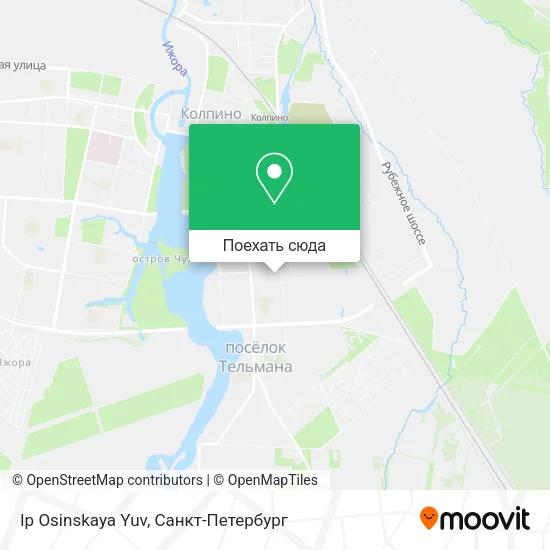 Карта Ip Osinskaya Yuv