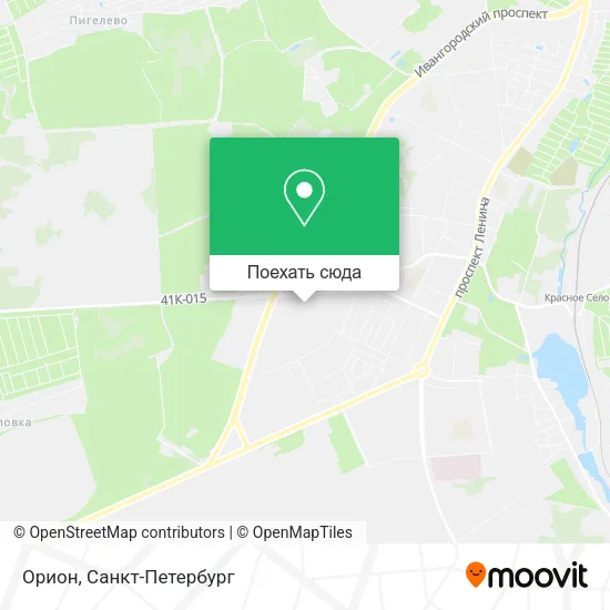 Карта Орион