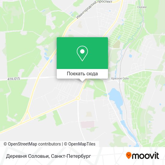 Карта Деревня Соловьи