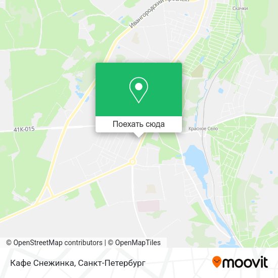 Карта Кафе Снежинка