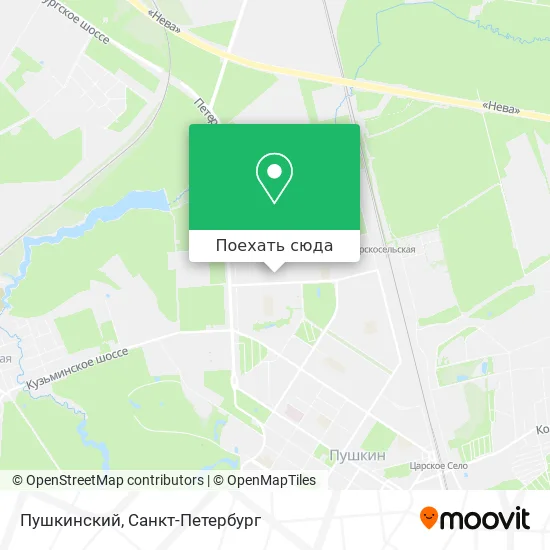 Карта Пушкинский