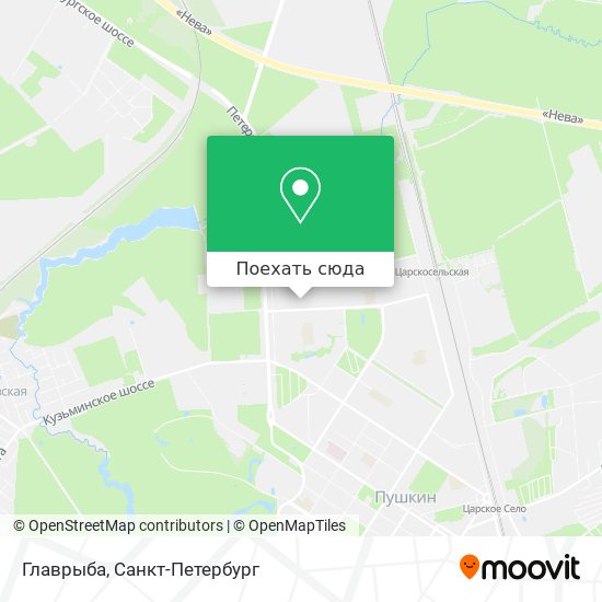 Карта Главрыба