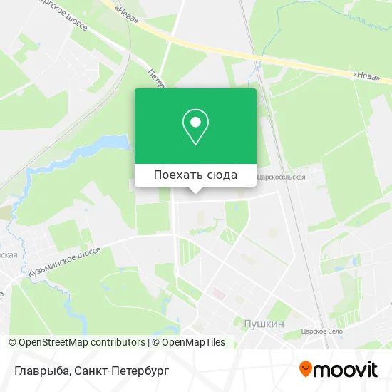 Карта Главрыба