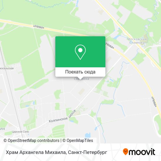 Карта Храм Архангела Михаила