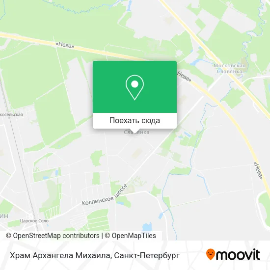 Карта Храм Архангела Михаила