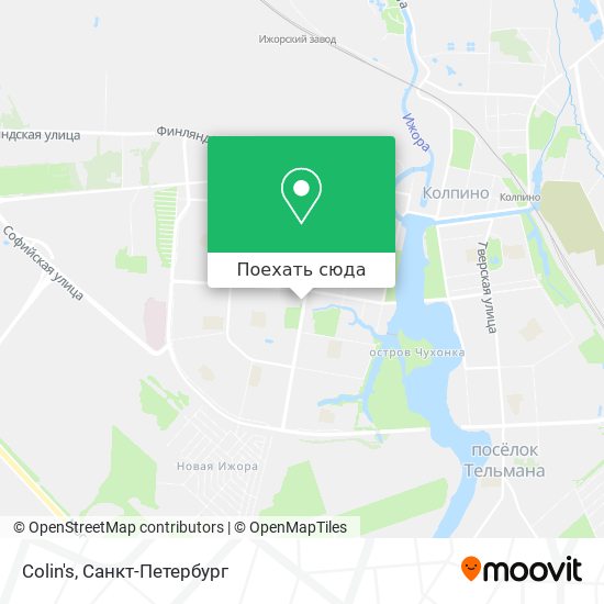 Карта Colin's