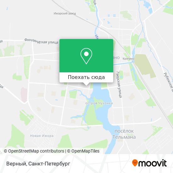 Карта Верный