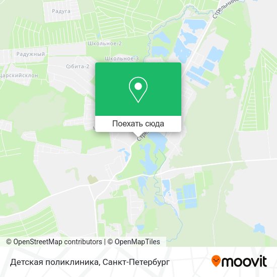Карта Детская поликлиника