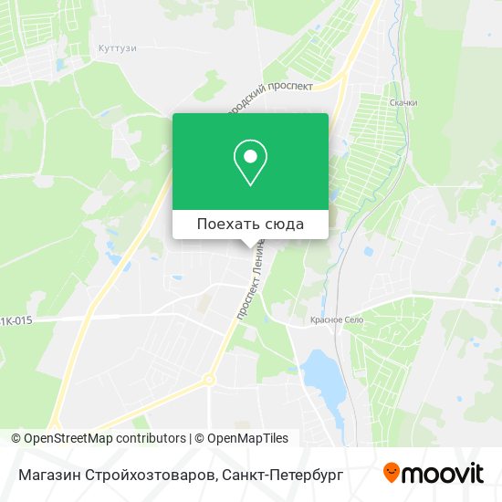 Карта Магазин Стройхозтоваров