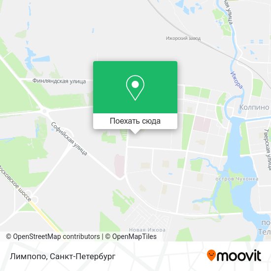 Карта Лимпопо