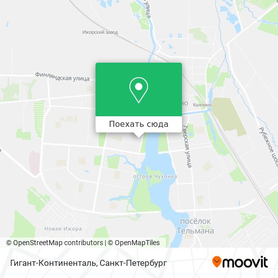 Карта Гигант-Континенталь