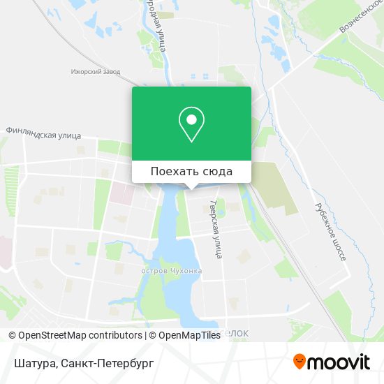 Карта Шатура