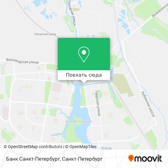 Карта Банк Санкт-Петербург
