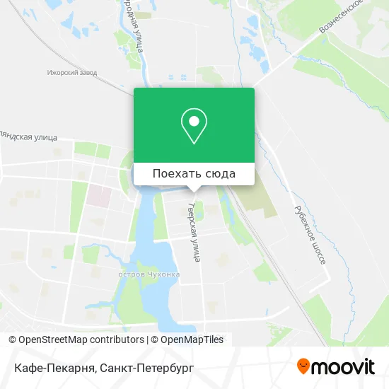 Карта Кафе-Пекарня