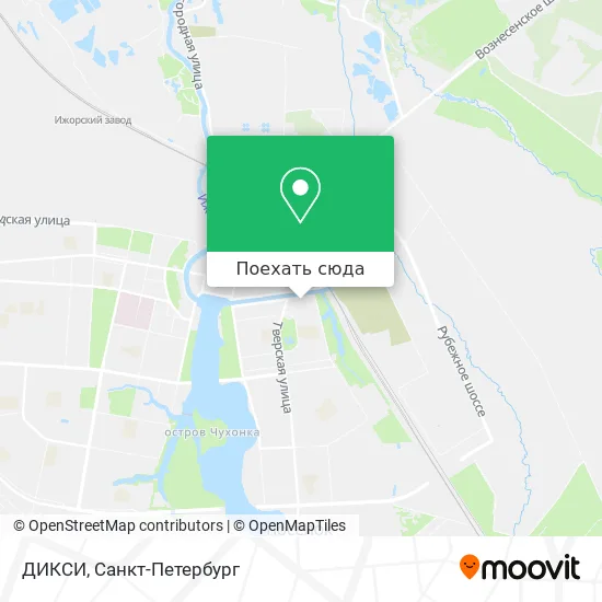 Карта ДИКСИ