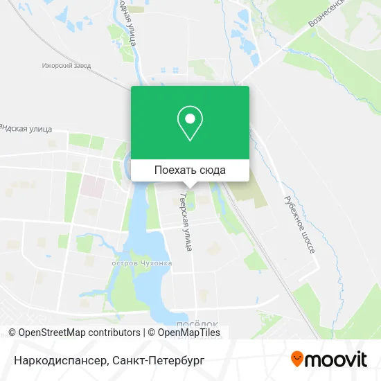 Карта Наркодиспансер