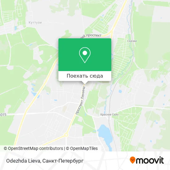 Карта Odezhda Lieva