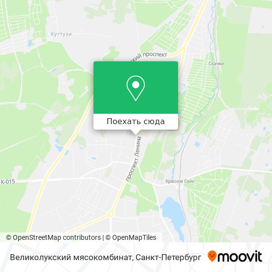 Карта Великолукский мясокомбинат