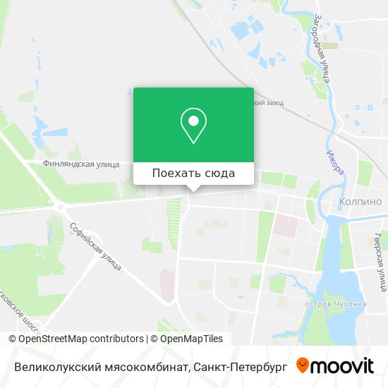 Карта Великолукский мясокомбинат