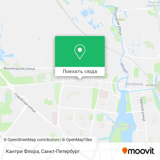Карта Кантри Флора