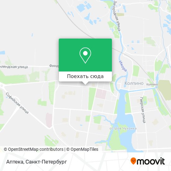 Карта Аптека