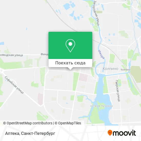 Карта Аптека