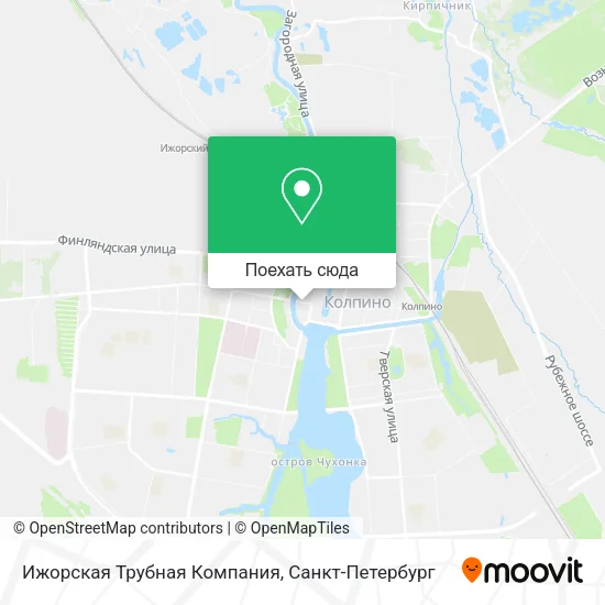 Карта Ижорская Трубная Компания