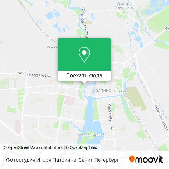Карта Фотостудия Игоря Патокина
