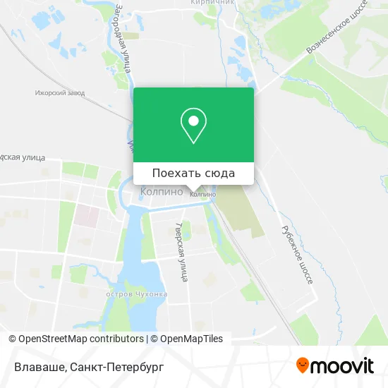 Карта Влаваше