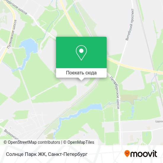 Карта Солнце Парк ЖК