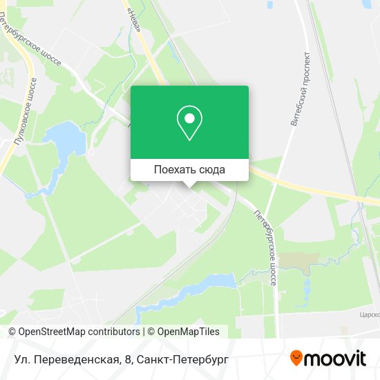 Карта Ул. Переведенская, 8